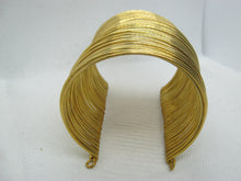 Load image into Gallery viewer, Gold Cuff Bracelet