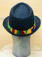 Load image into Gallery viewer, IFECHI Fedora Hat Black