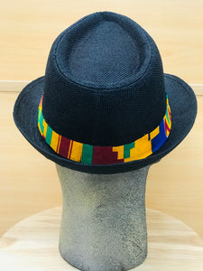IFECHI Fedora Hat Black