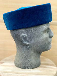 DUROJAIYE Velvet Cobalt Hat