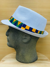 Load image into Gallery viewer, IFECHI Fedora Hat White