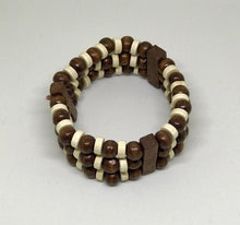 Load image into Gallery viewer, Dark Wooden Bracelet