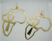 Load image into Gallery viewer, Ankh Africa Earrings