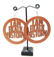 Load image into Gallery viewer, I AM BLACK HISTORY Earrings