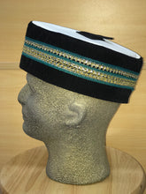 Load image into Gallery viewer, BABANGIDA Velvet Turquoise Hat