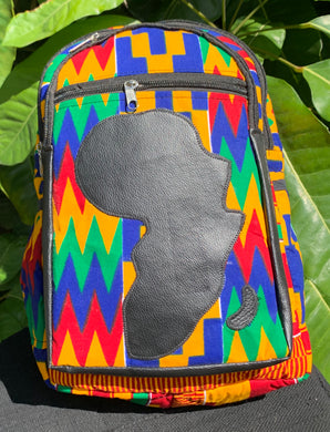 MANDISA small Kente Backpack