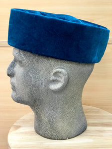 DUROJAIYE Velvet Cobalt Hat