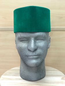 DAYO Velvet Green Hat