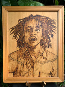 Bob Marley Carving