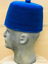 Load image into Gallery viewer, HASAN Hausa Royal Blue Hat