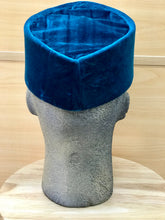Load image into Gallery viewer, DUROJAIYE Velvet Cobalt Hat
