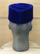 Load image into Gallery viewer, DUROJAIYE Velvet Royal Blue Hat