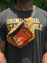 Load image into Gallery viewer, Kedi Kente Fanny Pack