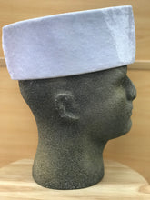 Load image into Gallery viewer, DUROJAIYE Velvet White Hat