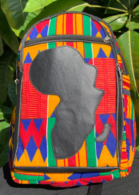 GHARAM small Kente Backpack