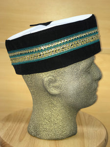 BABANGIDA Velvet Turquoise Hat