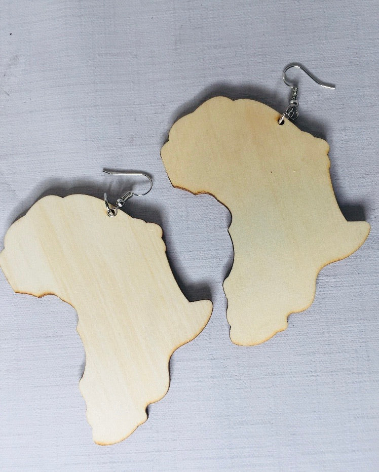 Tan Africa Earrings