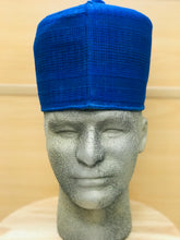 Load image into Gallery viewer, HASAN Hausa Royal Blue Hat