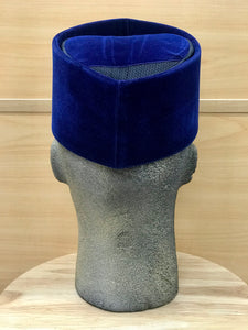 DAYO Velvet Royal Blue Hat