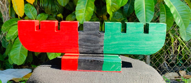 Pan African Kwanzaa Candle Stand