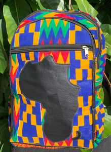 FADI Large Kente Backpack
