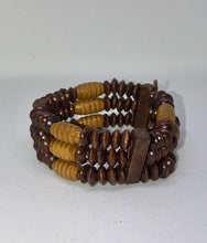 Load image into Gallery viewer, Brown Wooden Bracelet