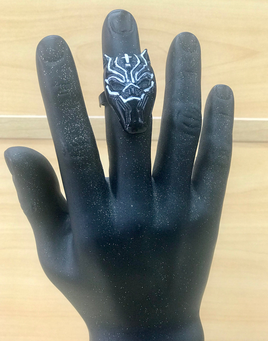 Black Panther Mask Ring